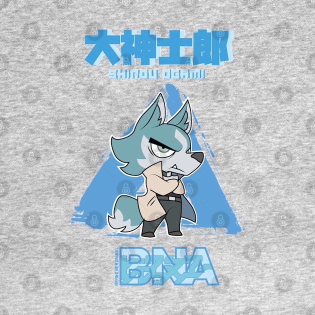 BRAND NEW ANIMAL (BNA): SHIROU OGAMI CHIBI by FunGangStore